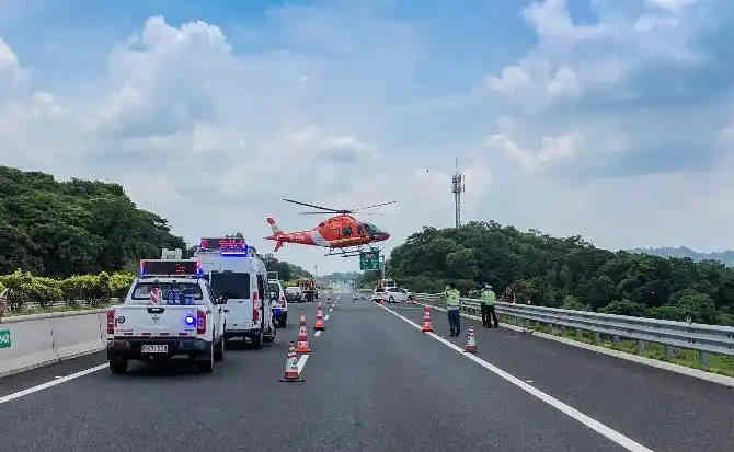 永定区高速公路汽车救援案例
